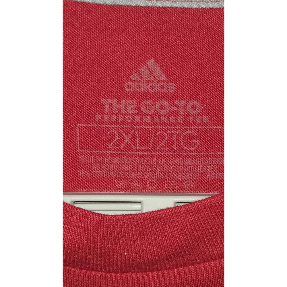adidas go to performance tee Shirt Long Slip Sz XXL Hjv Logo